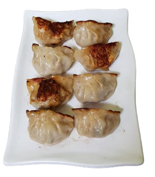 Pan Fried Pork Dumplings x 8