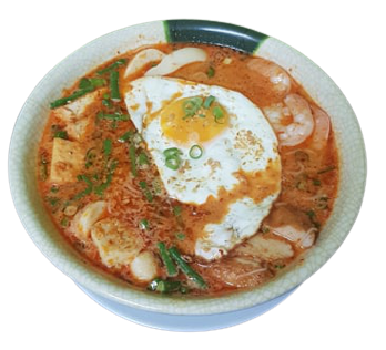 Seafood Laksa Noodle Soup